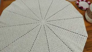 Uma linda tolha de mesa.