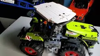 Lego Technic Review: 42054 CLAAS Xerion 5000 Trac VC