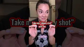 Take my skinny shot with me 💕 #glp1 #glp1journey #glp1community