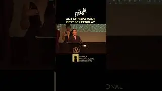 Anj Atienza wins Best Screenplay at the 2024 2024 Manila International Film Festival | Firefly