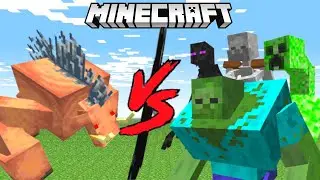 MUTANT HOGLIN vs EVERY MUTANT CREATURE in Minecraft Mob Battle