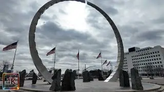 Detroit Walking Tour (4K) | Chill Lo-Fi Beats + Raw Urban Vibes