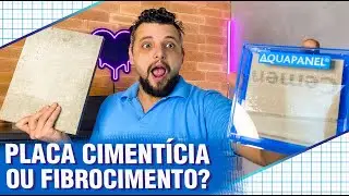 Placa CIMENT&Iacute;CIA ou placa de FIBROCIMENTO? - Tudo o que voc&ecirc; precisa saber sobre AQUAPANEL KNAUF