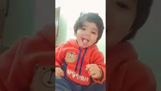 one year old baby Showing Body Parts with cute expression #cutebaby #shortsfeed #shorts