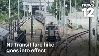 NJ Transit fares for trains and buses increase 3% today | News 12