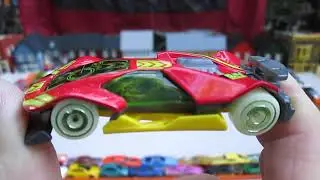 Cyber Speeder 2018 Hot Wheels Toy Car Unboxing & Review - Glow Wheels Series - 50th Anniversary '18