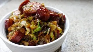 Keto Recipe 1 | Smothered Cabbage with Smoked Sausage