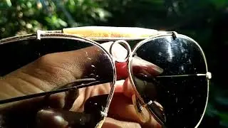 Vintage RAY-BAN B&L Aviator Sunglasses Men's Classic Glasses 1970s