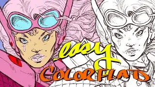 Color Flatting Made EASY with Krita
