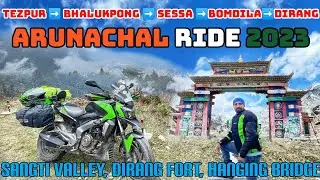 EP 1 || Tezpur to Dirang || Sangti Valley ||Arunachal Pradesh Tour || Arunachal Ride || Tawang Tour