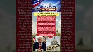 U.S. Partial Government Shutdown  Why It Happened & What It Means 👈