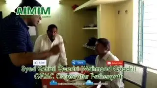 When Mahmood Quadri Scolded HMWS officers @ Aliyabad Office.