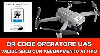 NUOVO QR CODE OPERATORE UAS VALIDO SOLO SE CON ABBONAMENTO ATTIVO