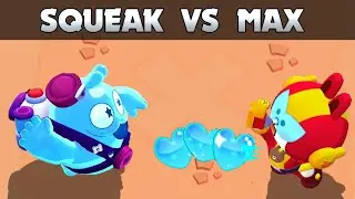 Squeak Vs Max l 1Vs1 l 14 Tests l Mythic Brawler Vs Mythic Brawler l Max Vs Squeak