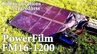 PowerFilm Solar FM16-1200 | Обзор портативной солнечной панели