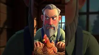 The Angry Farmer and the Silent Hen | Funny Animal Story