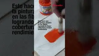 El mejor pincel para pintar sobre tela #arteparaprincipiantes #diy #pinturasobretela #pinceles