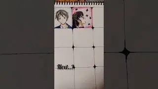 Next🗯️❓ anime draw✨ challenge Day-2  kanao draw 👀❤️&zwj;🔥