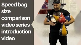 Speed bag size comparison series review introdction video.