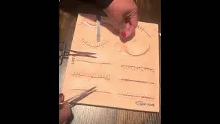 Continuous stitch suture skin