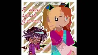 [NOT A SHIP] I don't speak German || Andrew and Elizabeth || FNaF RP Au Animation || #shorts 