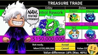 Only w trades for control rework | Blox Fruit 