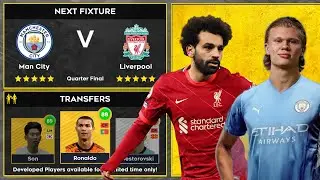 DLS 22 | Man City vs Liverpool | Dream League Soccer 2022 Gameplay
