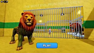 Lionelli Cactuselli Prison Run! - Gameplay #roblox #robloxgames #obby #games #brainrot
