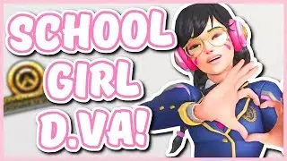 Overwatch - NEW ACADEMY D.VA SKIN (2019 Anniversary Event Skin!)