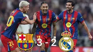 Barcelona vs Real Madrid 3 - 2 | Super copa FINAL 2026 | Full match