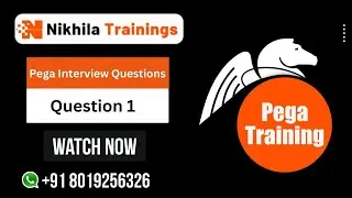 Pega Interview Questions | Pega Online Training | Contact Us 8019256326