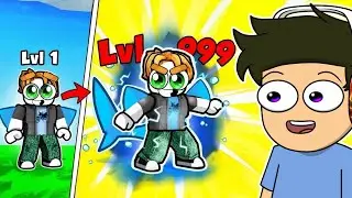 I Awakened SHARK RACE V4 MAX in Blox Fruits Roblox!