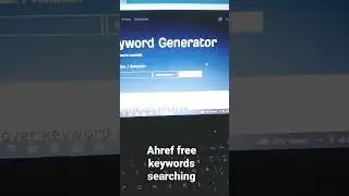 ahref free keyword tool |ahref keyword generator|  ahref code | ahref #ahrefs #fussilat