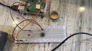 hw7  Python Toggle LED with Push-button