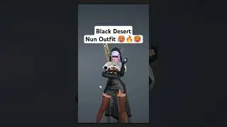Black Desert New Outfit 🥵🔥 #bdo #blackdesert #blackdesertonline #game #gamer #gaming #gamercommunity