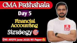 CMA Pathshala🔥-Financial Accounts Exemption Strategy 🎯 Important Chapters - CMA Inter June 2025