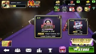 TUTORIAL menambah koin / CHIPS di game biliar keren ini [3D PooL]