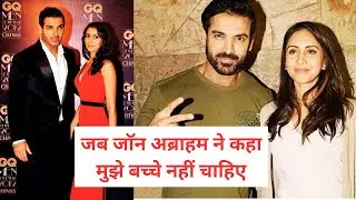 Why John Abraham Doesn&rsquo;t Want Children? | Married to Priya Runchal Since 2014 | not having children