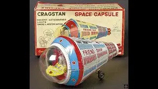 1960's Battery Operated Cragstand Friendship Space Capsule Demo.