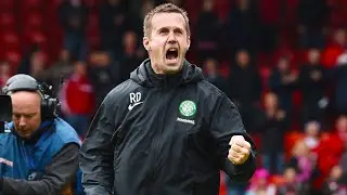 The Ronny Roar! | Ronny Deila Celebrates with fans after Winning the League! | SPFL