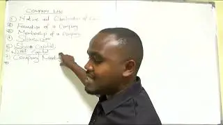 COMPANY LAW CLASS 1 CALL 0711438230/0714166318
