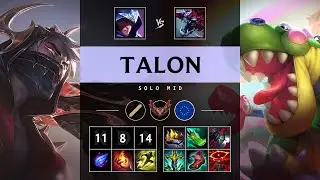 Talon Mid vs Cho'Gath - EUW Grandmaster Patch 25.15