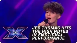 Jed Thomas hits the HIGH NOTES in emosh performance | X Factor: The Band | Arena Auditions