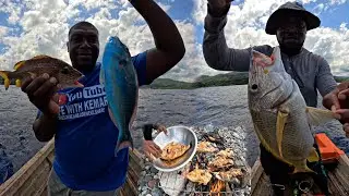 Epic Fishing Catch & Grill &ndash; Fresh Fish on the Seaside! 🎣🔥#EpicFishing #CatchAndGrill #viral