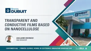 Encres DUBUIT | Transparent and conductive films based on nanocellulose