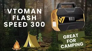 VTOMAN FlashSpeed 300 Solar Generator - Unboxing & Review