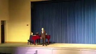 Augusta Prep's Noah Nussbaum competing in boys solo, Region Literary 2020