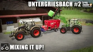 Mixing TMR, Selling Milk & Sowing Crops, Untergriesbach #2 Farming Simulator 19 Timelapse