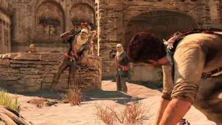 Desert Village Gameplay - UNCHARTED 3 Jordan Event