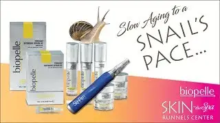Slow Down Aging to a SNAIL's PACE &bull; biopelle now at SKIN the Spa